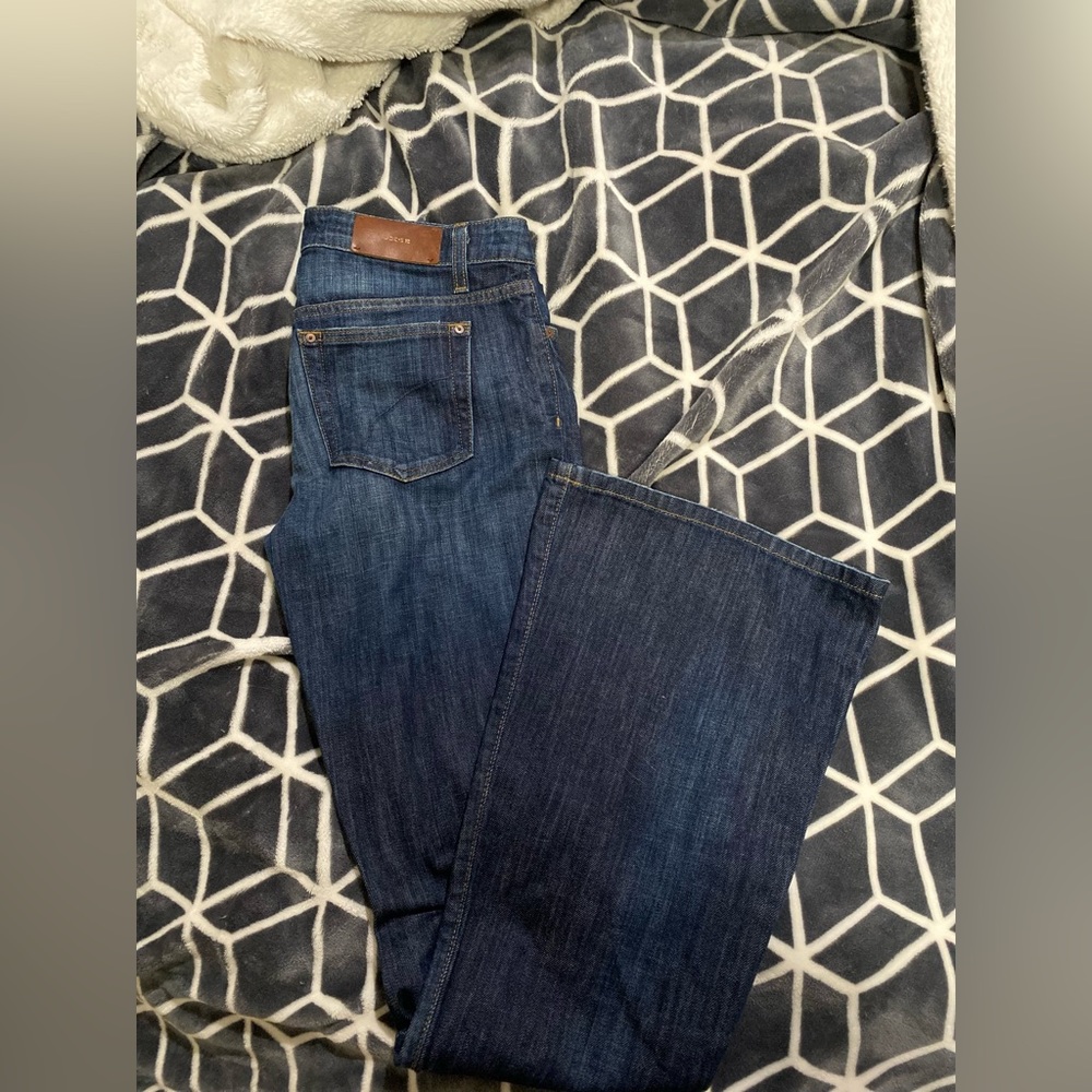 Joes wide leg dark wash jeans